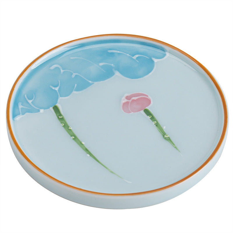 Painted Ceramic Coaster — product image 5