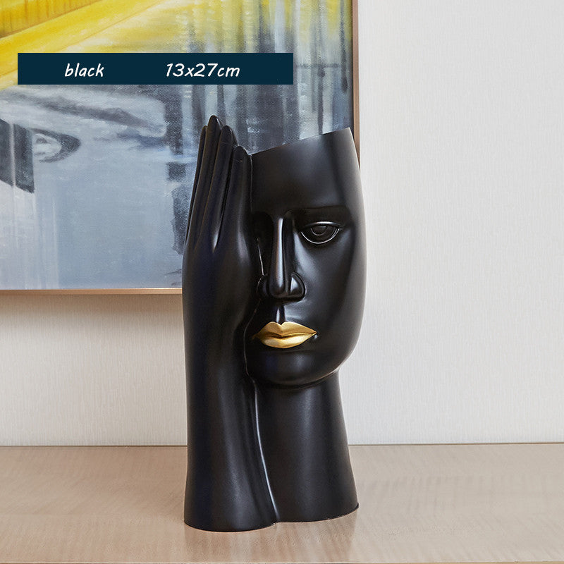 Sculptural Resin Vase — product image 5