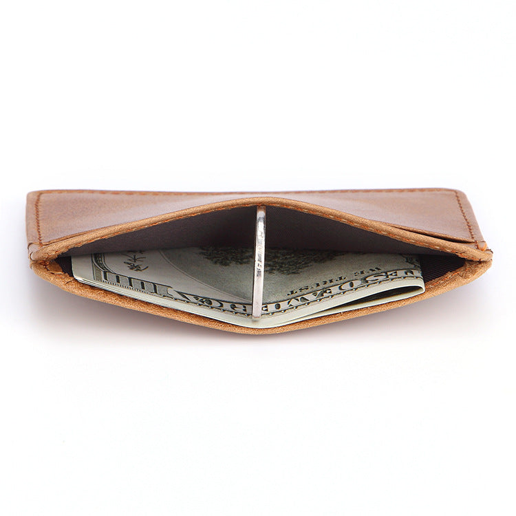 Compact Leather Card Wallet — product image 3