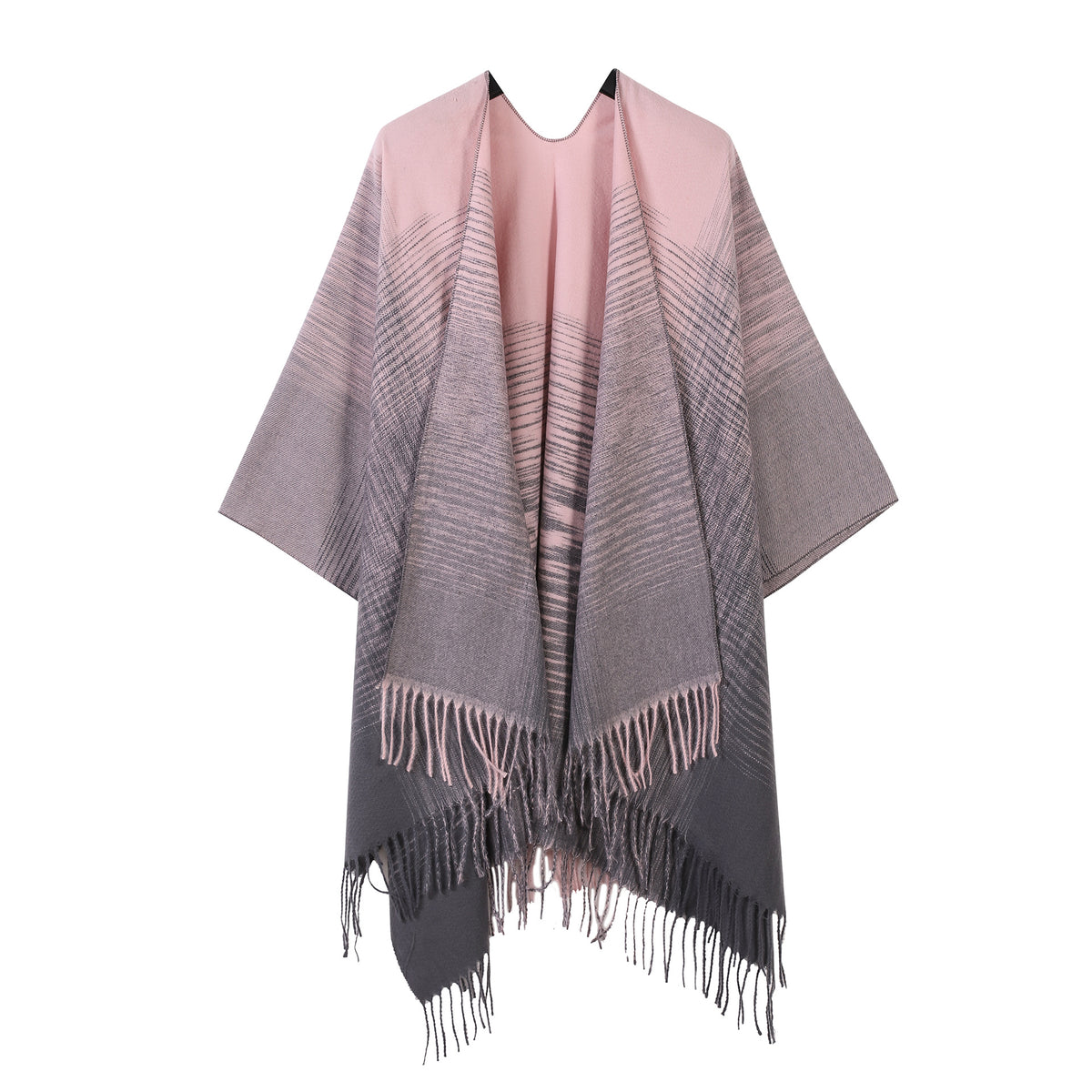 Gradient Tassel Shawl — product image 5