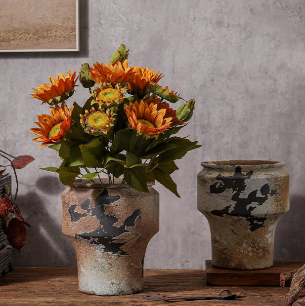 Brown Ceramic Table Vase — product image 1