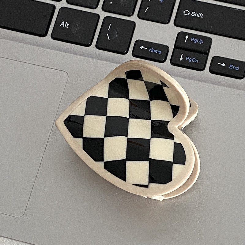 Checkerboard Hair Clip — product image 4
