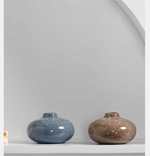 Small Glazed Ceramic Vase — product image 10