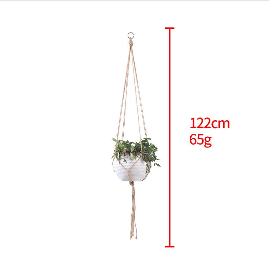 Woven Hanging Plant Holder — product image 3