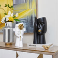 Sculptural Resin Vase — product image 3