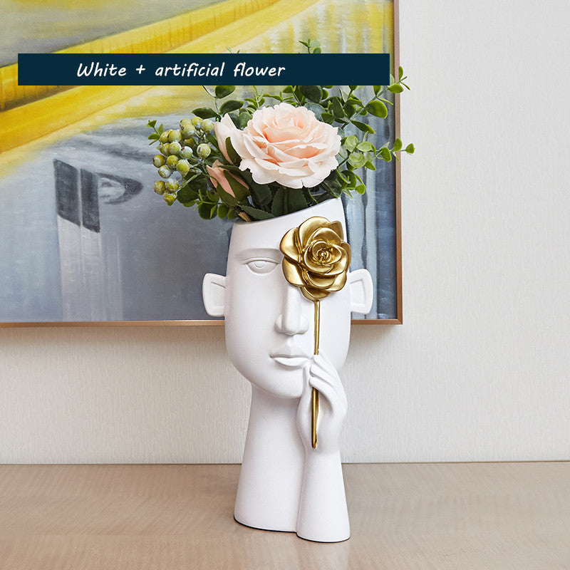 Sculptural Resin Vase — product image 7