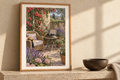 Sound of the Garden artwork shown in a styled frame setting. Physical art print; frame and accessories not included.