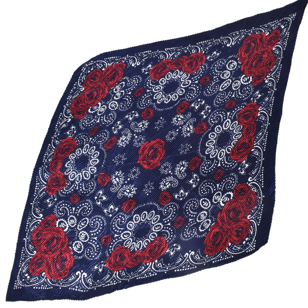 Rose-Print Square Scarf — product image 4