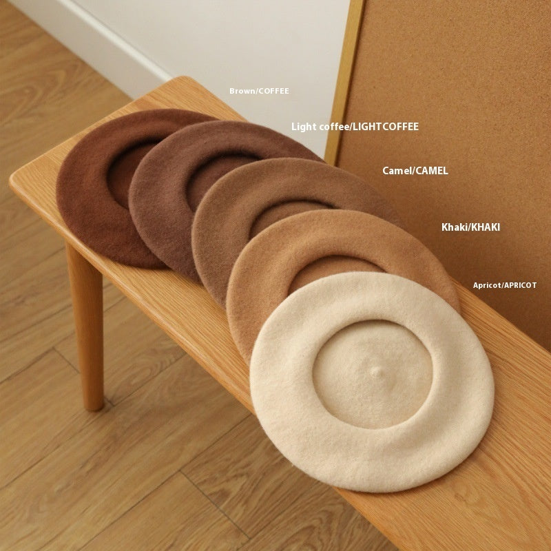 Classic Wool Beret — product image 3