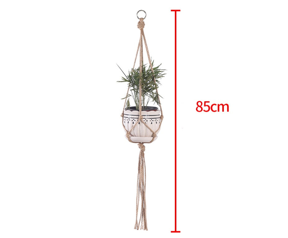 Woven Hanging Plant Holder — product image 4
