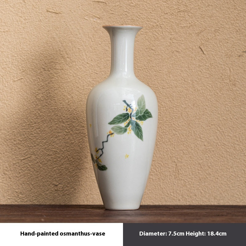 Painted Ceramic Flower Vase — product image 6