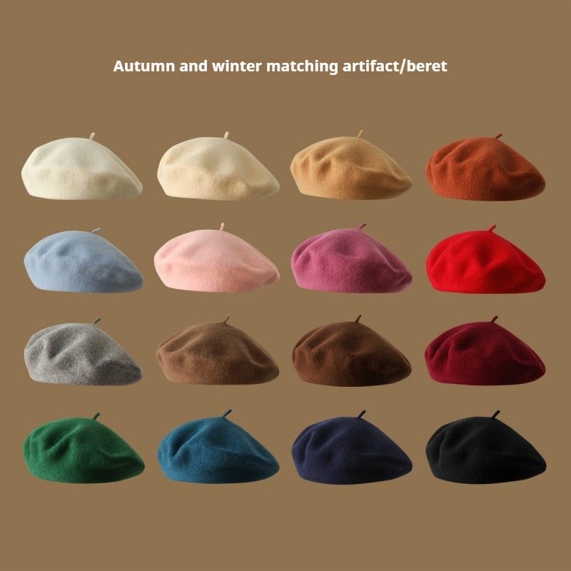 Classic Wool Beret — product image 1