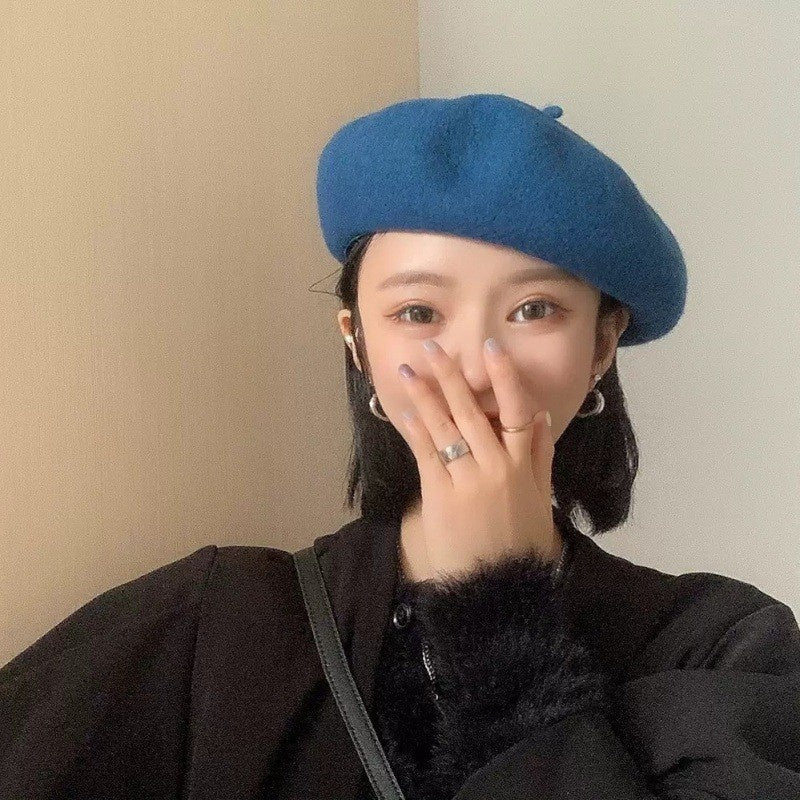Classic Wool Beret — product image 2