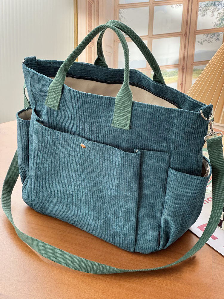 Corduroy Shoulder Bag — product image 9