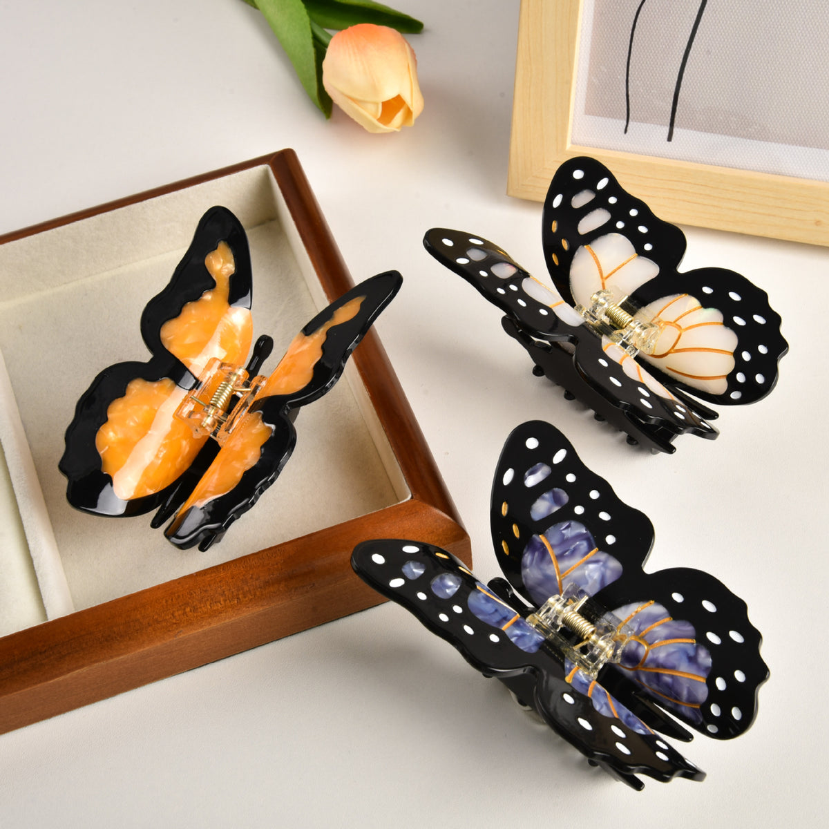 Butterfly Hair Claw — product image 1