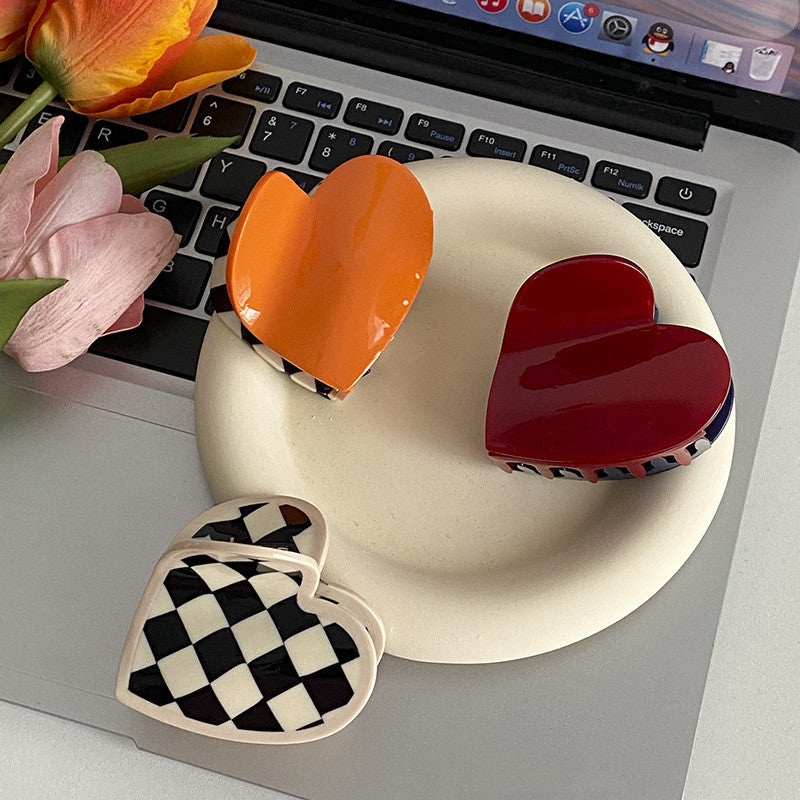 Checkerboard Hair Clip — product image 5