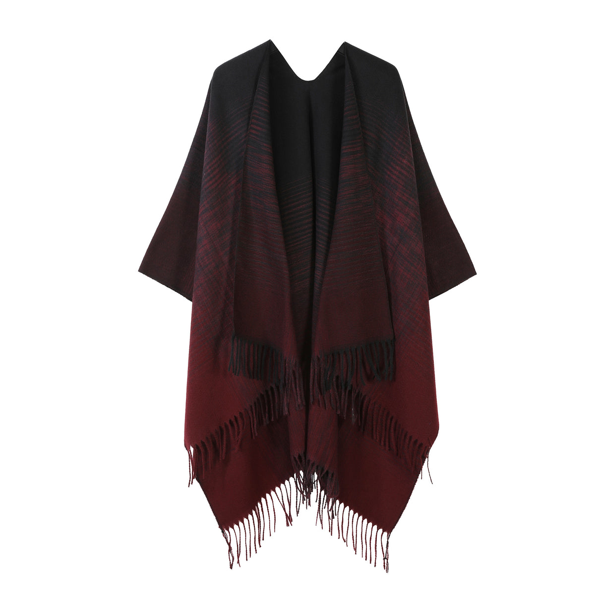 Gradient Tassel Shawl — product image 9
