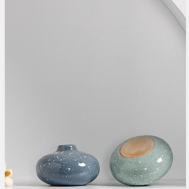Small Glazed Ceramic Vase — product image 4