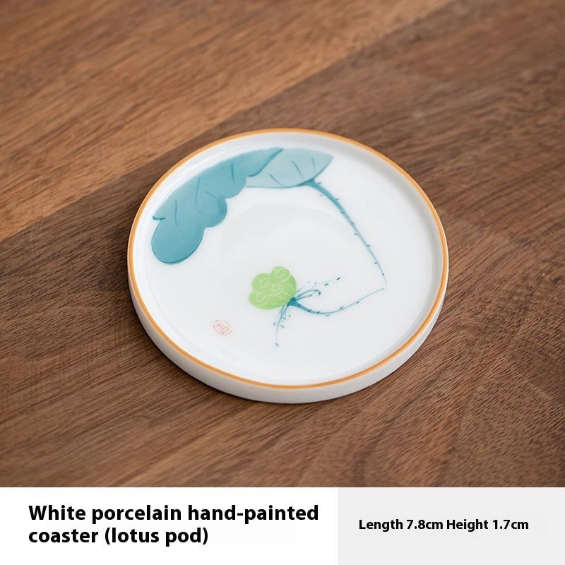 Painted Ceramic Coaster — product image 7