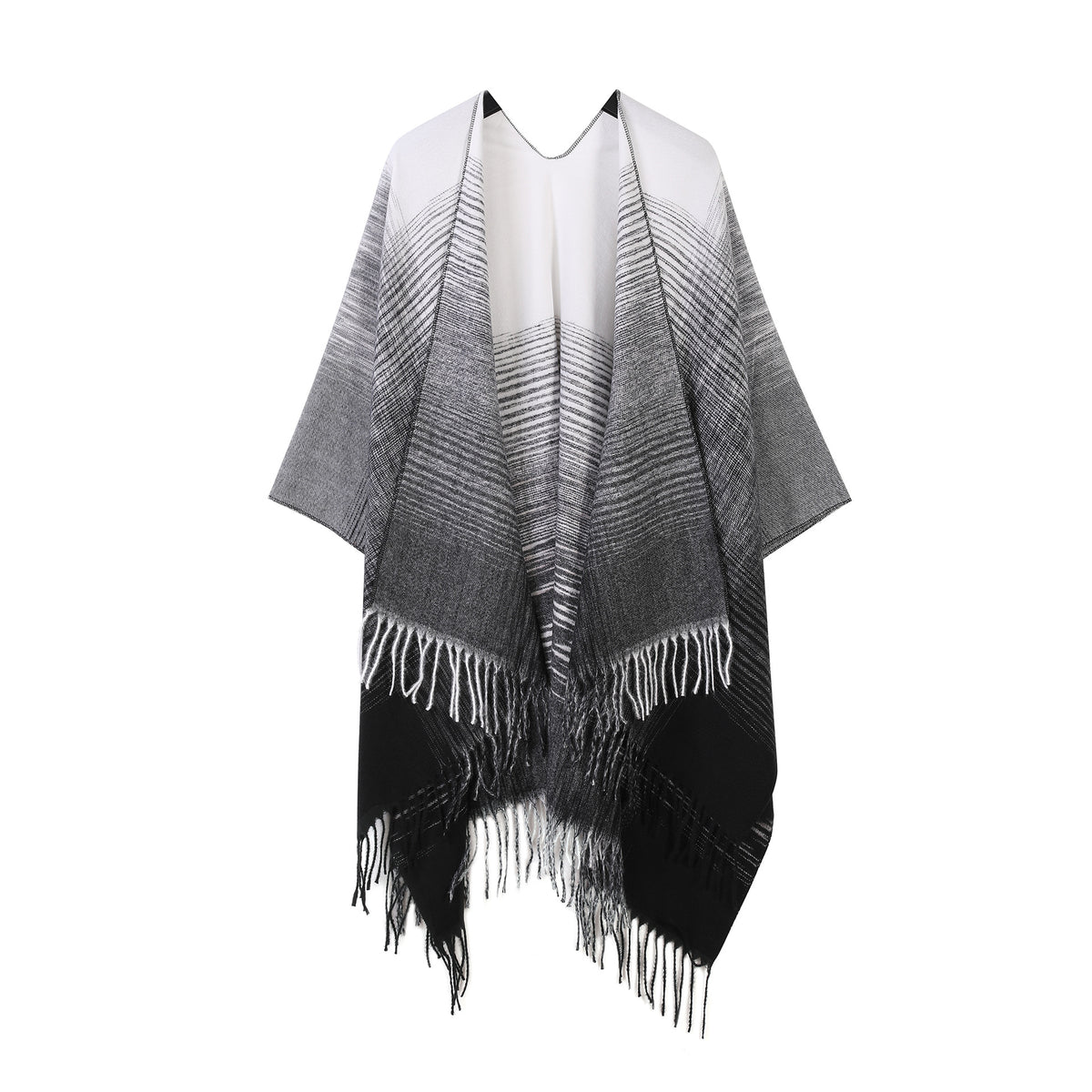 Gradient Tassel Shawl — product image 7
