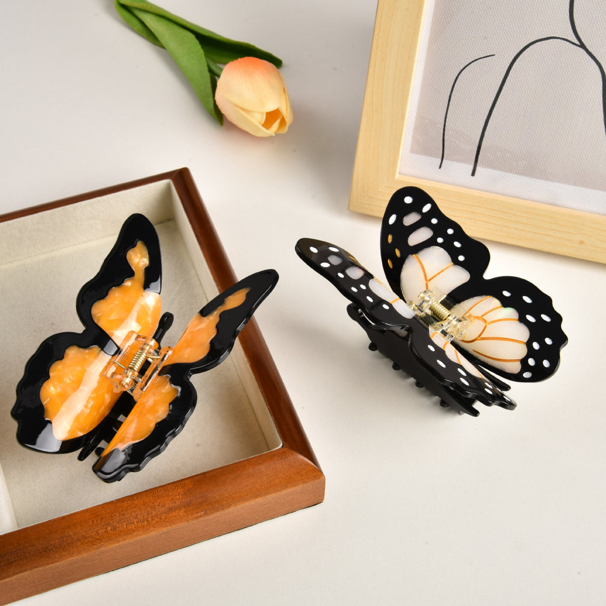 Butterfly Hair Claw — product image 4