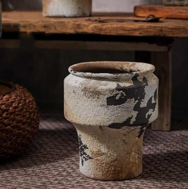 Brown Ceramic Table Vase — product image 2