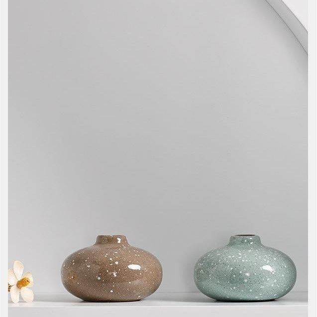 Small Glazed Ceramic Vase — product image 5