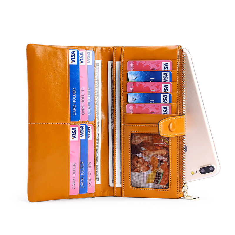 Long Leather Wallet — product image 2