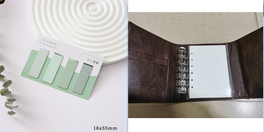 Retro A7 PU-Cover Notebook — product image 8
