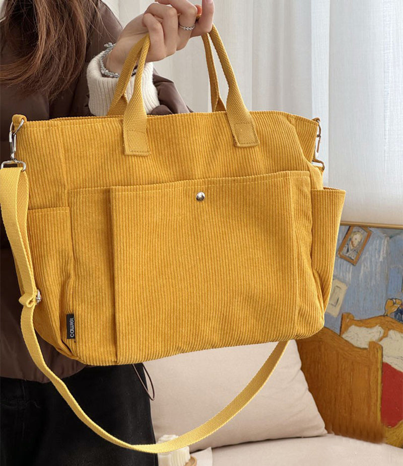 Corduroy Shoulder Bag — product image 2