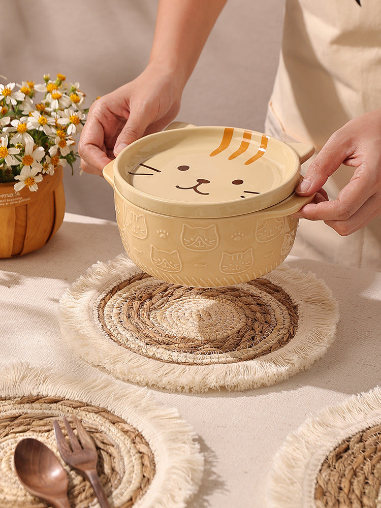 Round Tasselled Table Mat — product image 7