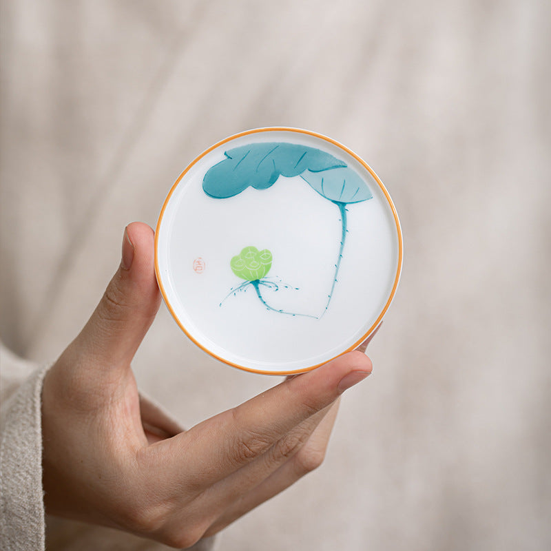 Painted Ceramic Coaster — product image 4